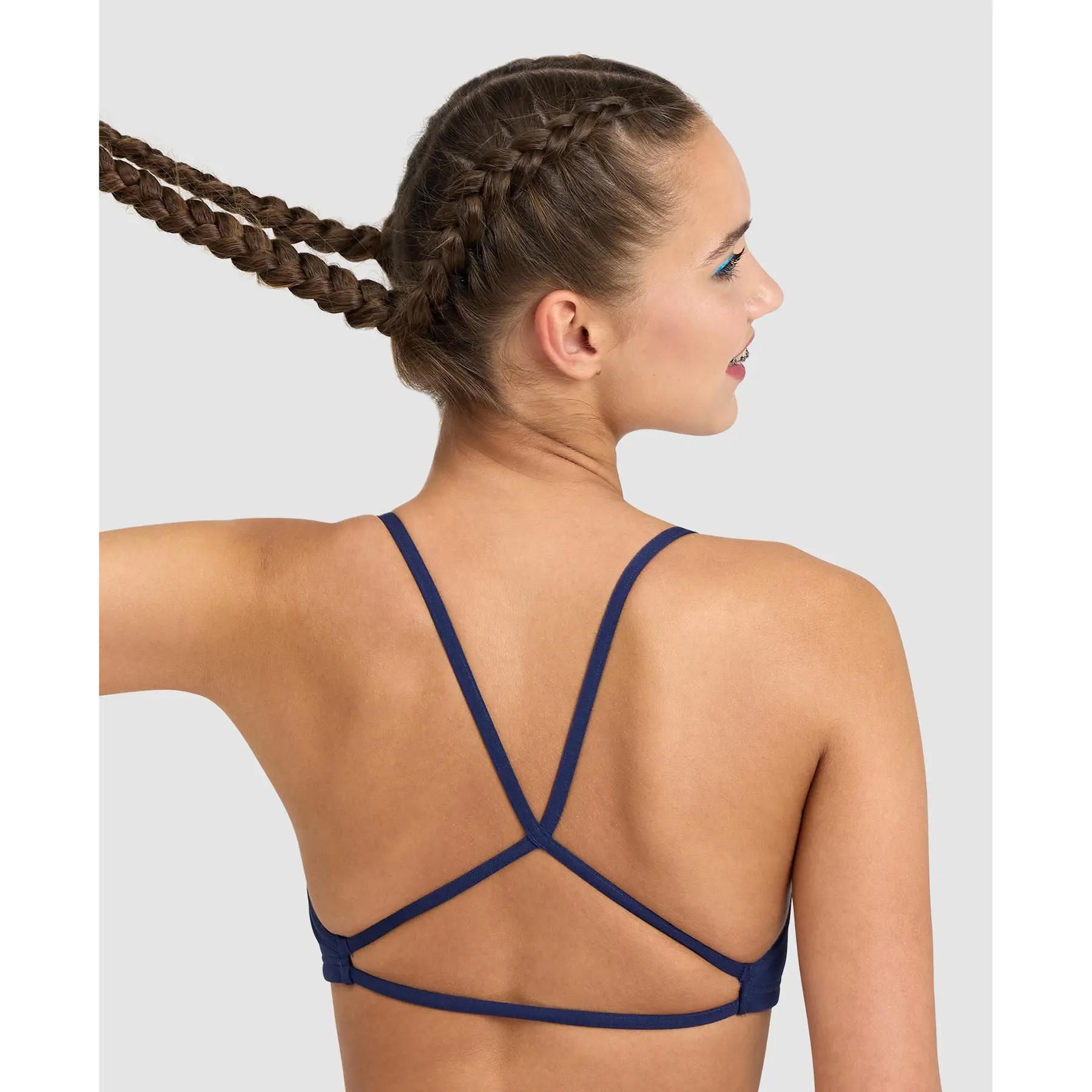 TRAJE DE BAÑO MUJER ZUKINI - BANDEAU AZUL - Imagen 2