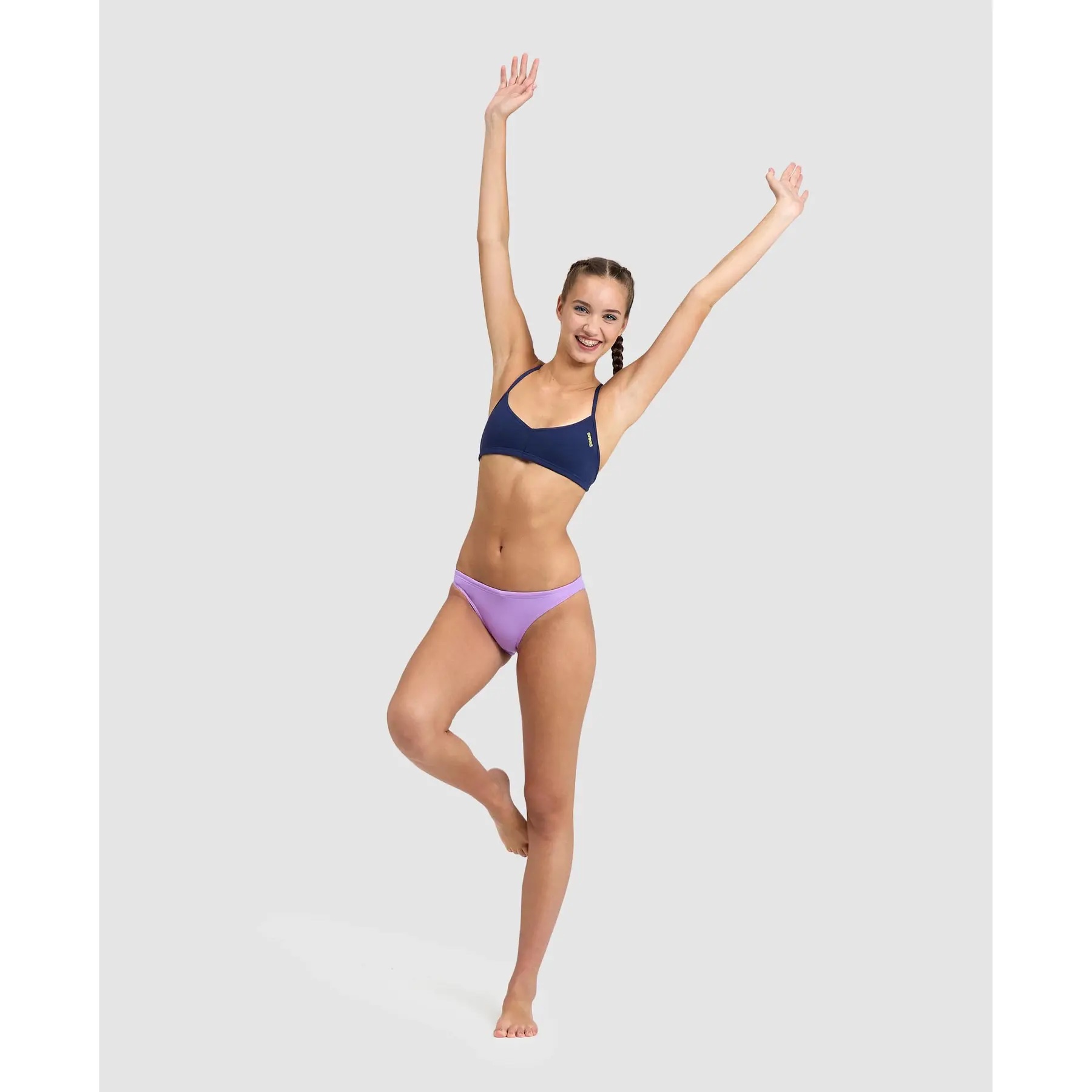 TRAJE DE BAÑO MUJER ZUKINI - BANDEAU AZUL - Imagen 3